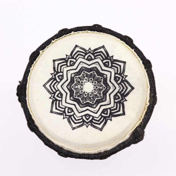 Handmade Wide Top Djembe Drum - 15cm - Bild 4
