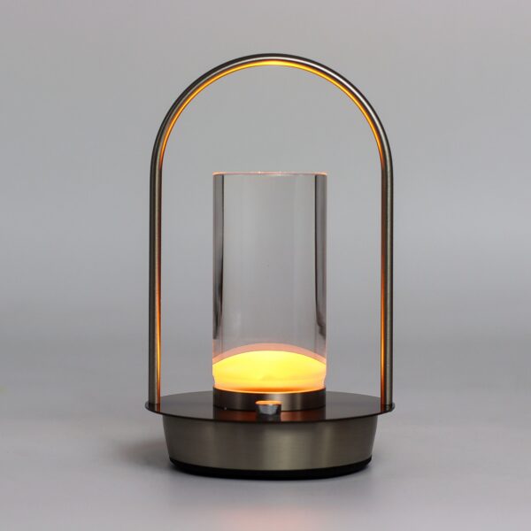 Touch Lamp - Crystal Lantern- USB (C) - Rechargable (2000 Watt) - Bild 2