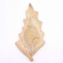 Lost in the Forrest -  Enamel Leaf Wooden Bowl - 33x17cm