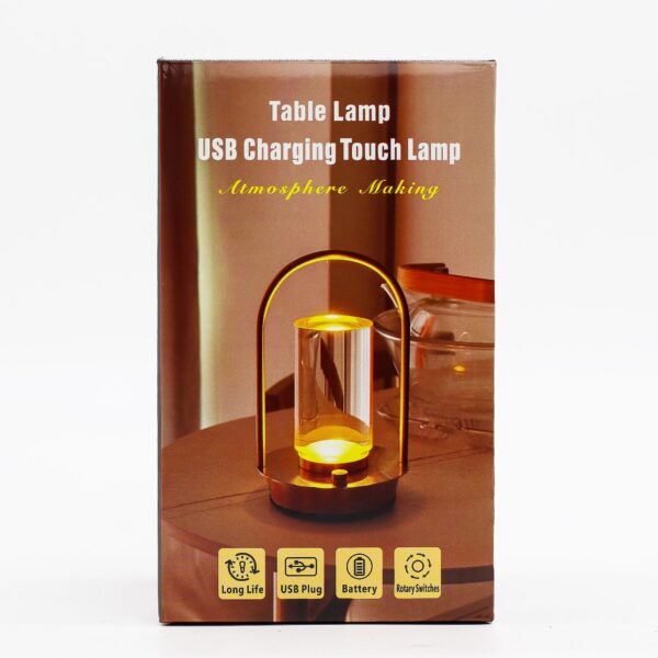 Touch Lamp - Crystal Lantern- USB (C) - Rechargable (2000 Watt) - Bild 3