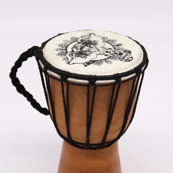 Handmade Wide Top Djembe Drum - 20cm - Bild 2