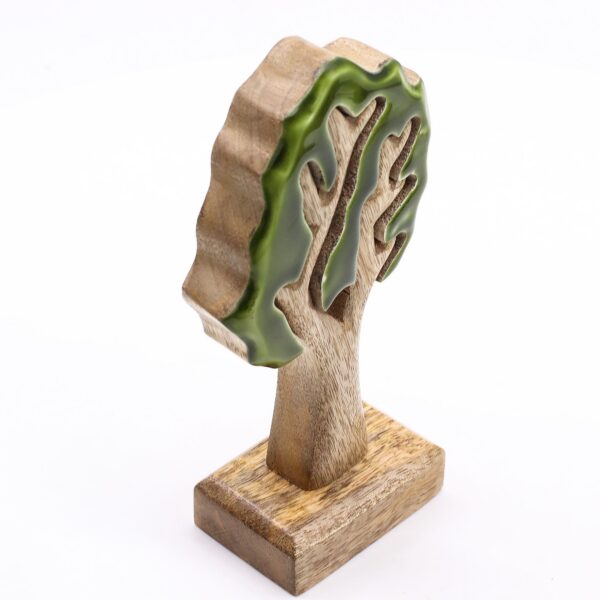 Lost in the Forrest -  Single Tree 3D Wooden Decoration - 20x10cm - Bild 7