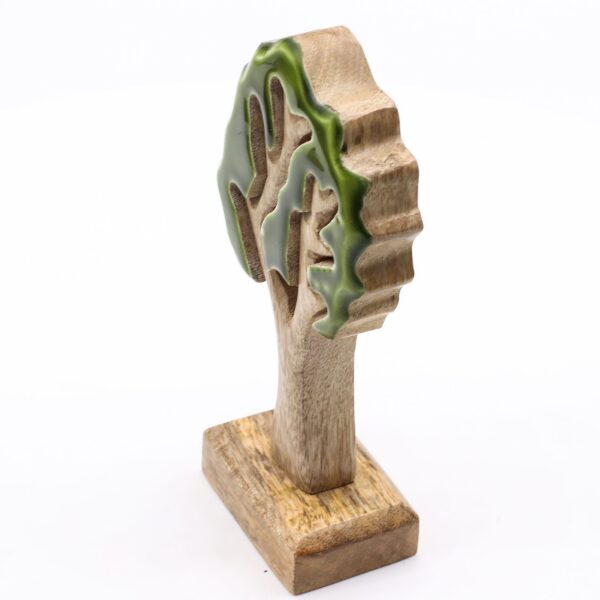 Lost in the Forrest -  Single Tree 3D Wooden Decoration - 20x10cm - Bild 6
