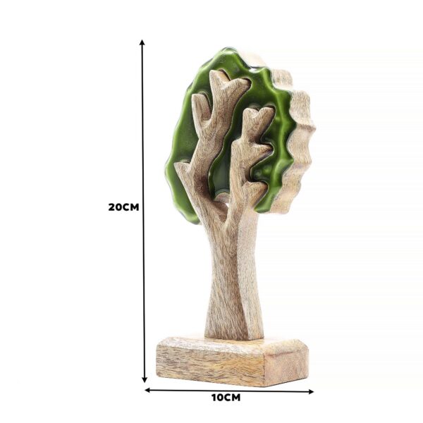 Lost in the Forrest -  Single Tree 3D Wooden Decoration - 20x10cm - Bild 5
