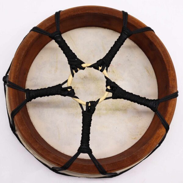 Hamsa Shamanic Drum with Two Sticks - 30cm - Bild 6