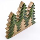 Lost in the Forrest - Three Trees 3D Wooden Decoration - 20x23cm