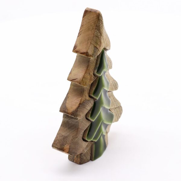 Lost in the Forrest - Small Tree in a Tree Wooden Decoration - 15x10cm - Bild 11