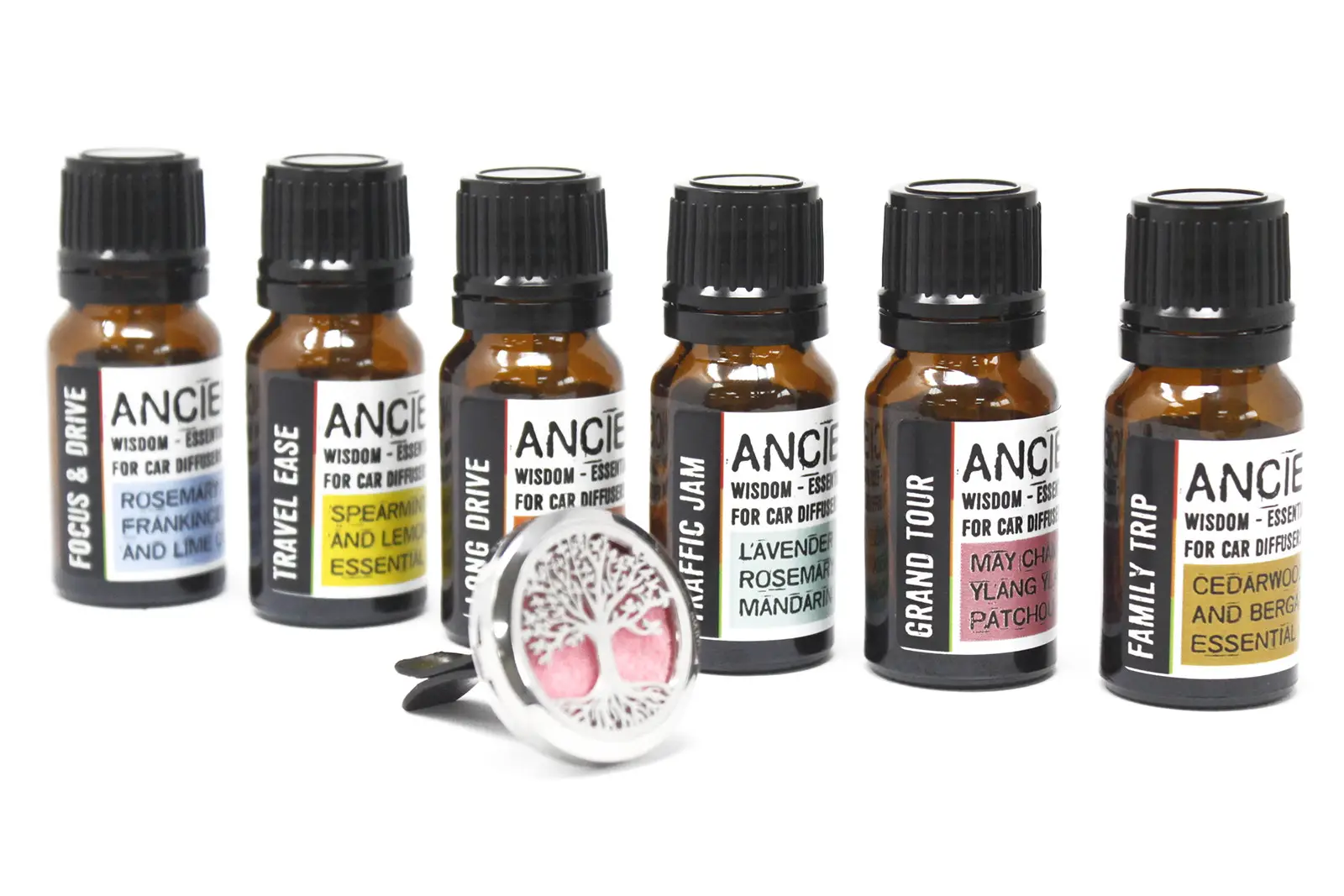 10 ml aromaterapiblandning för bil - Familjeresa - produktbild 4