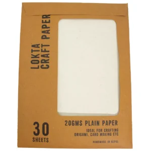 30-pack A4 ark handgjort Lokta-papper 20 g/m² naturellt - produktbild 2
