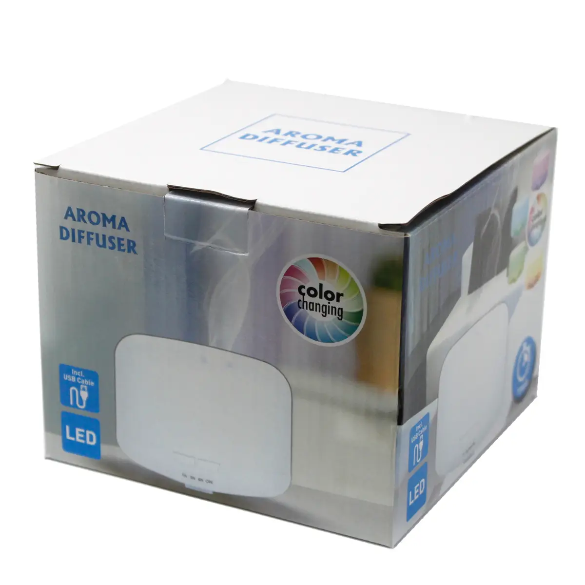 Aarhus Atomiser Classic Pod USB med färgskiftande ljus och timer - produktbild 6