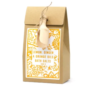 Agnes & Cat Badsalt med citron, ingefära och apelsinoljor 500 g - produktbild 2