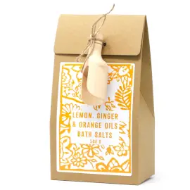 Agnes & Cat Badsalt med citron, ingefära och apelsinoljor 500 g - produktbild 6