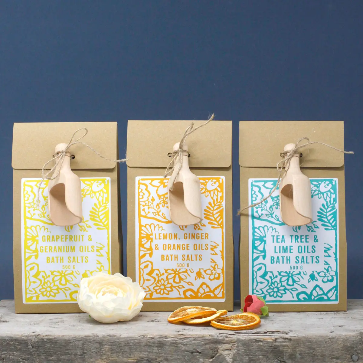 Agnes & Cat Badsalt med citron, ingefära och apelsinoljor 500 g - produktbild 9