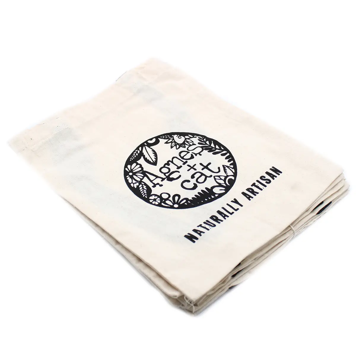 Agnes + Cat Bomullstygkasse 6oz 35x30 cm Naturally Artisan - produktbild 2