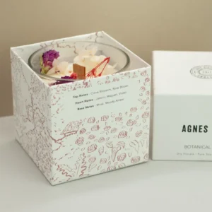 Agnes + Cat Botaniskt Sojavaxljus - Rosor från Sawrey - produktbild 5