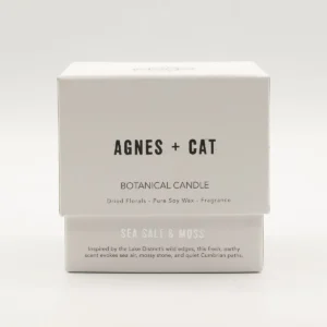 Agnes + Cat Botaniskt Sojavaxljus Seasalt & Moss - produktbild 2