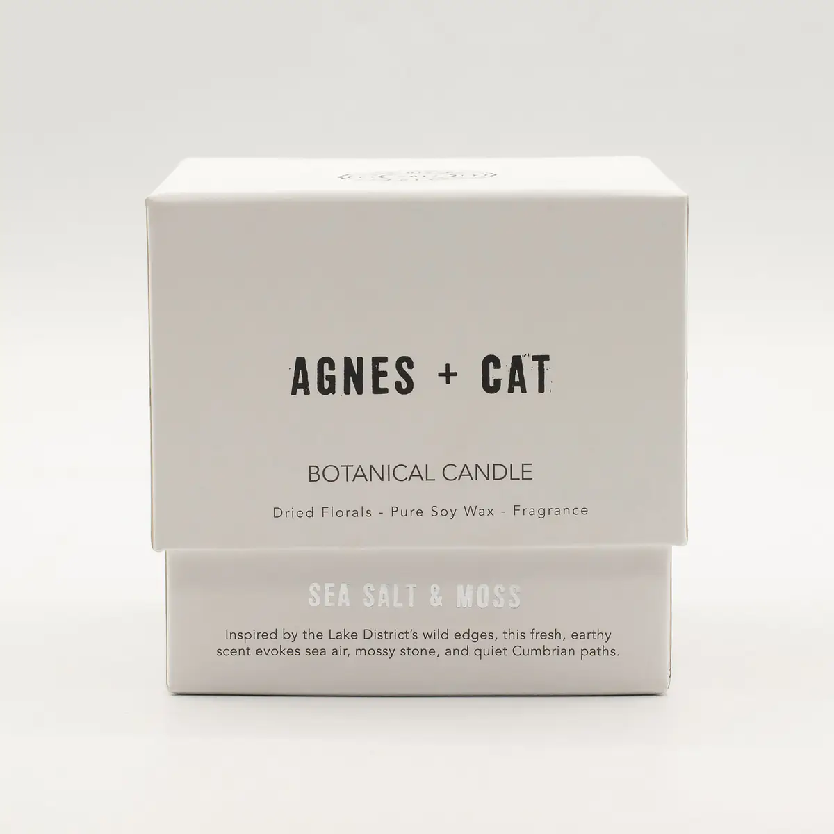Agnes + Cat Botaniskt Sojavaxljus Seasalt & Moss - produktbild 2