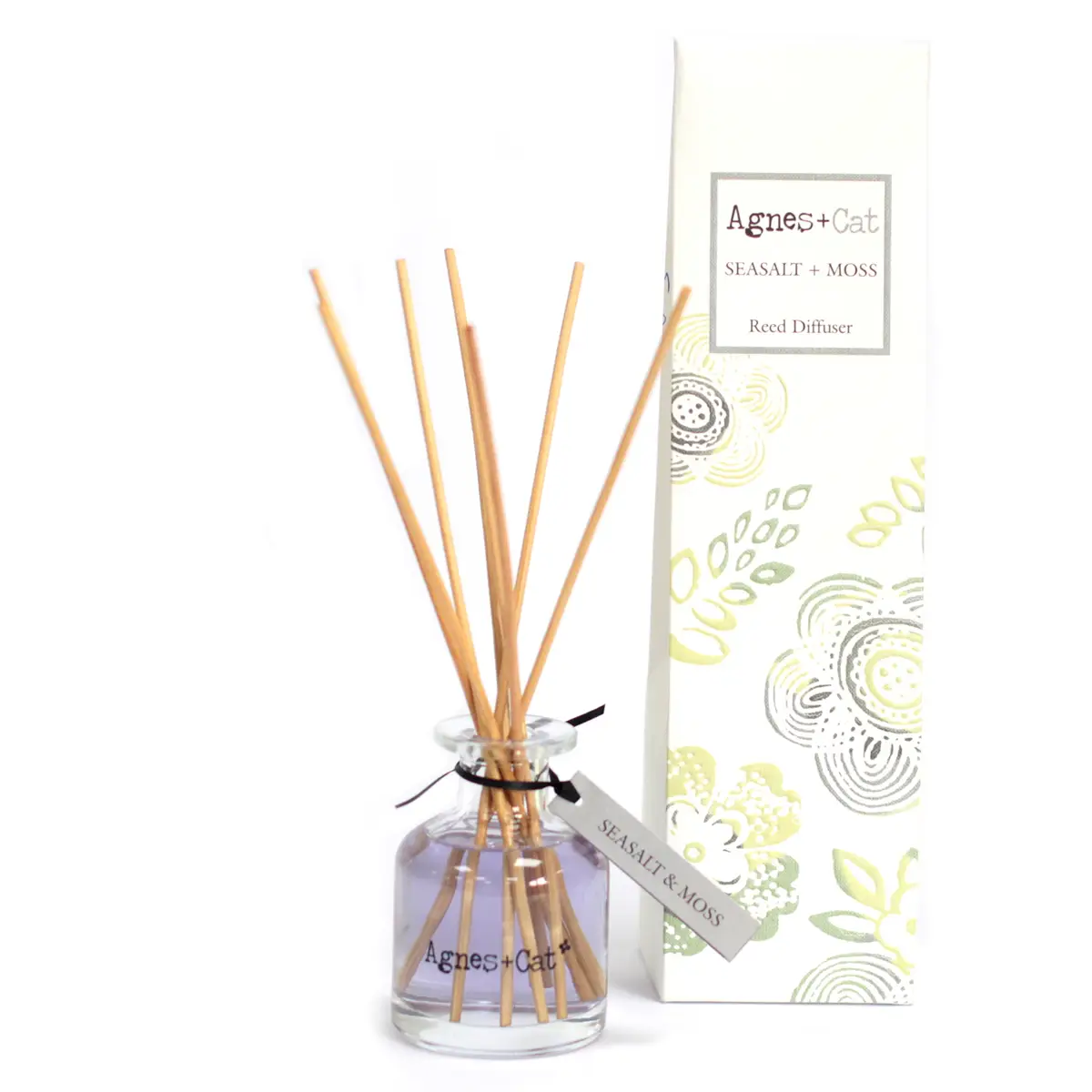 Agnes & Cat Doftpinnar 140 ml Seasalt och Moss - produktbild 6