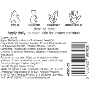 Agnes + Cat Hand- och kroppskräm Japanese Bloom 300 ml - produktbild 3
