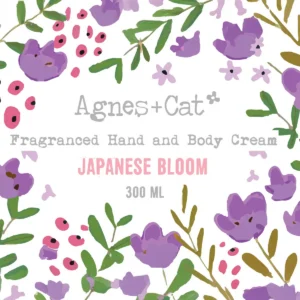 Agnes + Cat Hand- och kroppskräm Japanese Bloom 300 ml - produktbild 4