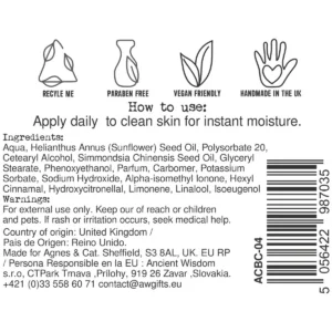 Agnes + Cat Hand- och kroppskräm Moroccan Roll 300 ml - produktbild 3