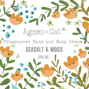 Agnes + Cat Hand- och kroppskräm Sea Salt & Moss 300 ml - produktbild 2