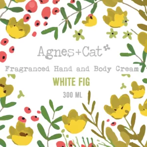 Agnes + Cat Hand- och kroppskräm White Fig 300 ml - produktbild 4