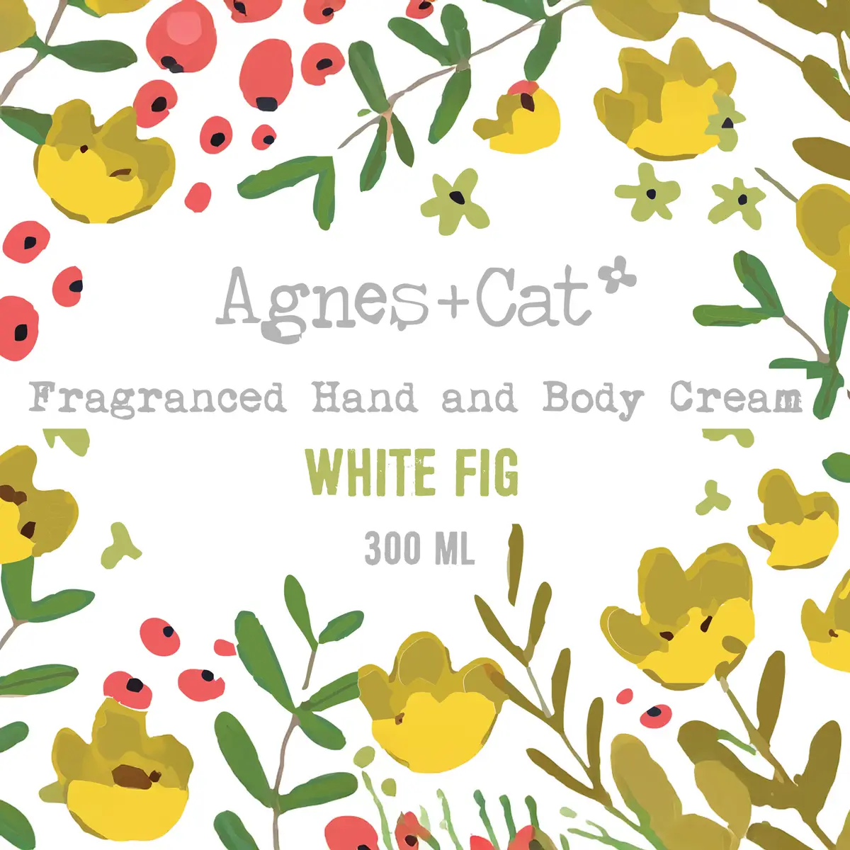 Agnes + Cat Hand- och kroppskräm White Fig 300 ml - produktbild 4