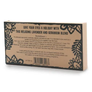Agnes + Cat ögonkudde Slumber & Relax med lavendel och geranium - produktbild 2