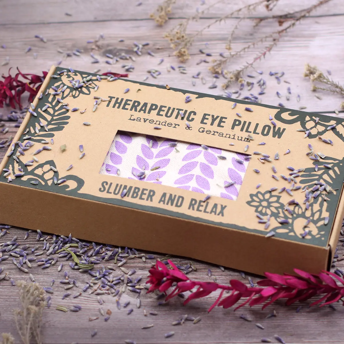 Agnes + Cat ögonkudde Slumber & Relax med lavendel och geranium - produktbild 5
