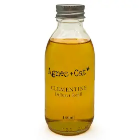 Agnes + Cat påfyllning till doftpinne 140 ml Clementine - produktbild 2