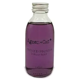 Agnes + Cat påfyllning till doftpinne 140 ml Pressade pioner - produktbild 3