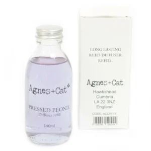 Agnes + Cat påfyllning till doftpinne 140 ml Pressade pioner - produktbild 4