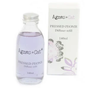 Agnes + Cat påfyllning till doftpinne 140 ml Pressade pioner - produktbild 5