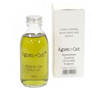 Agnes + Cat påfyllning till doftpinne 140 ml White Fig - produktbild 5