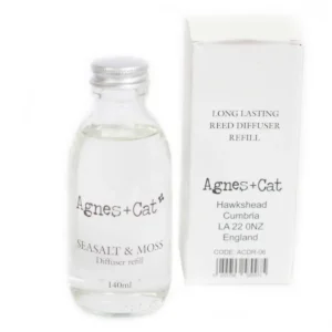 Agnes + Cat påfyllning till doftspridare 140 ml Seasalt och Moss - produktbild 6