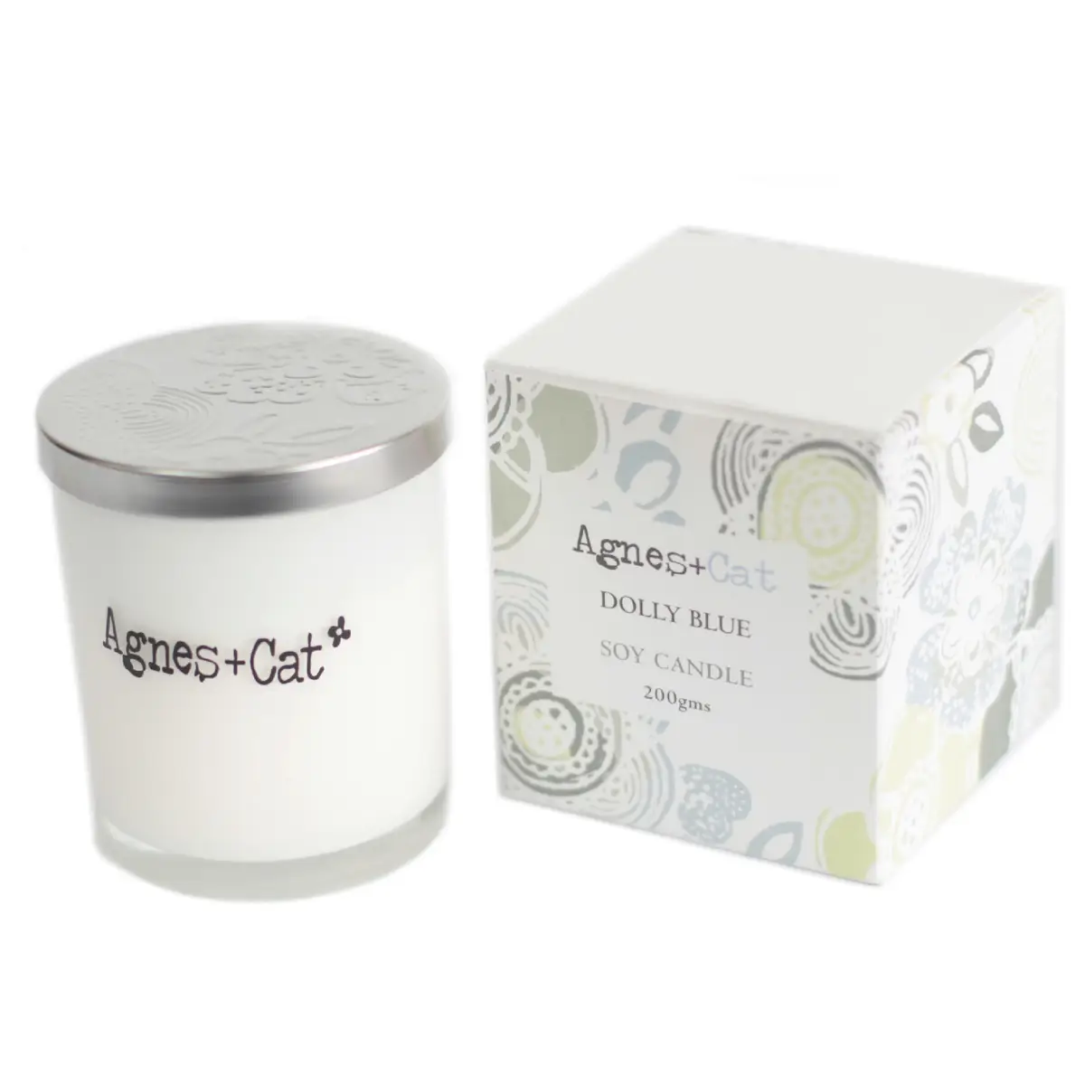 Agnes + Cat Sojavax Votivljus Dolly Blue 200g - produktbild 2