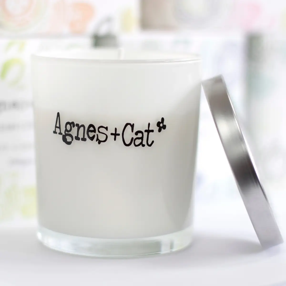 Agnes + Cat Sojavax Votivljus Dolly Blue 200g - produktbild 3