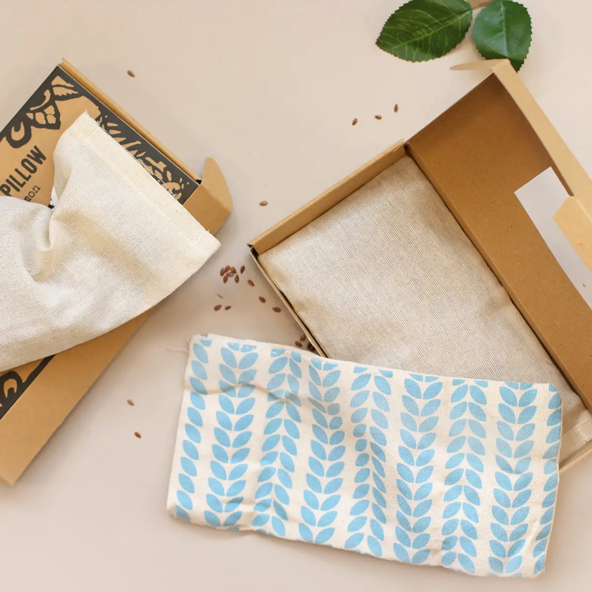 Agnes + Cat terapeutisk ögonkudde med kamomill och kornmynte - produktbild 4