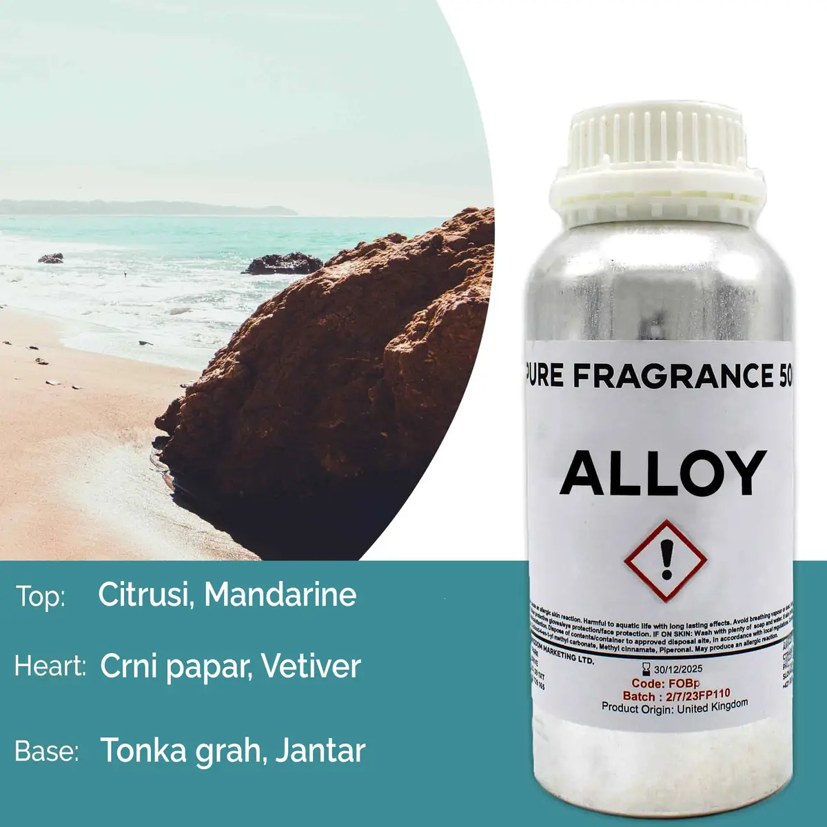 Alloy ren doftolja 500 ml - produktbild 2