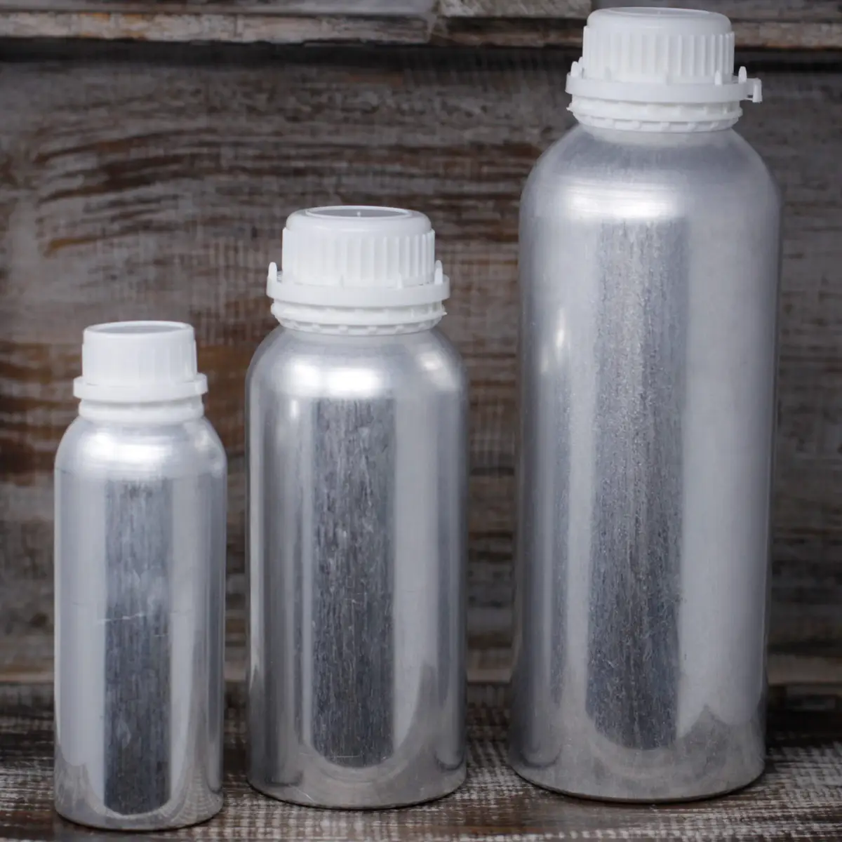 Aluminiumflaska 260 ml med skruvkork - produktbild 3