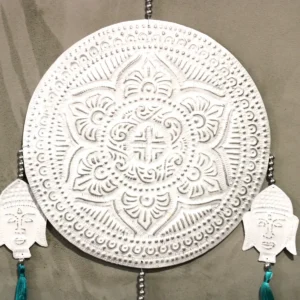 Aluminiummobil i balistil med Buddha-motiv - produktbild 6