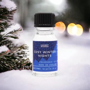 Ancient Wisdom doftolja Cosy Winter Nights 10 ml - produktbild 3