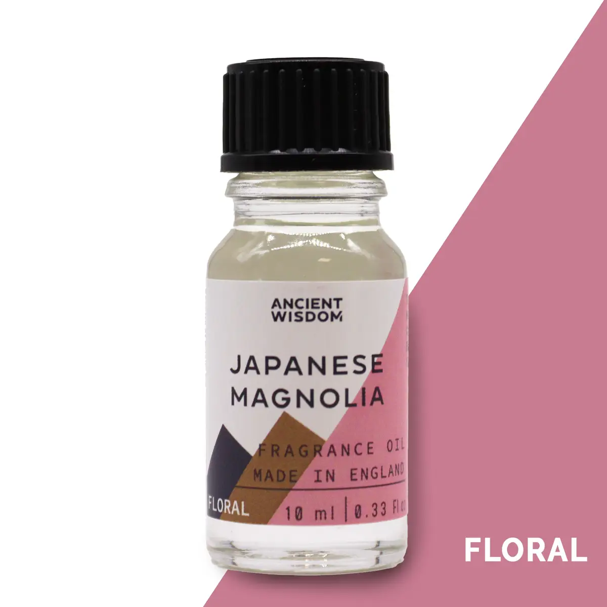 Flaska med Ancient Wisdom doftolja japansk magnolia 10 ml