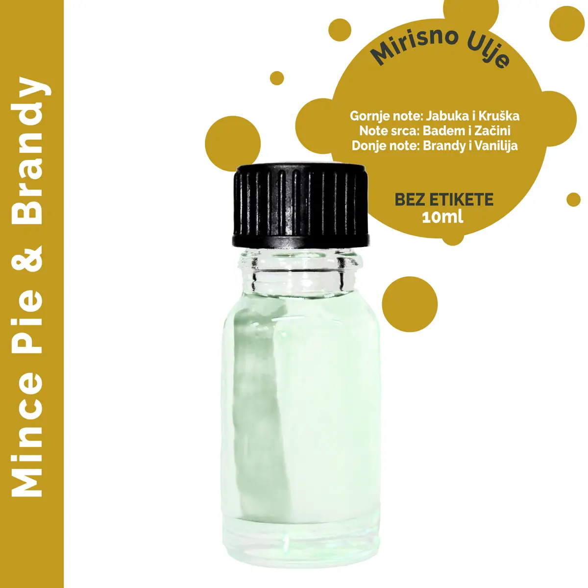 Ancient Wisdom doftolja Mince Pie & Brandy Sauce 10 ml - produktbild 4