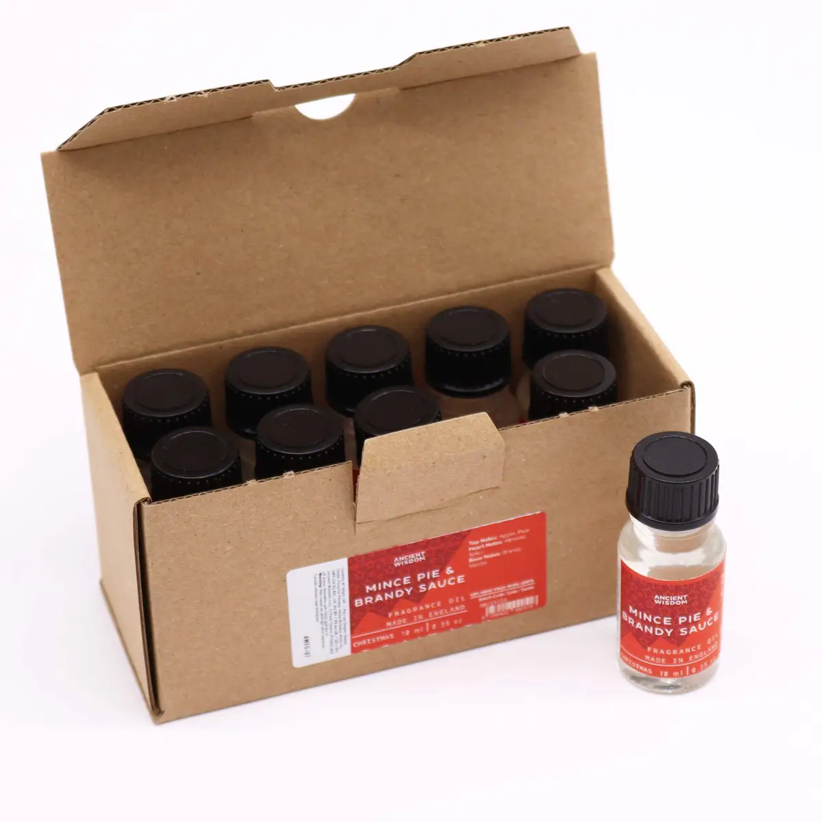 Ancient Wisdom doftolja Mince Pie & Brandy Sauce 10 ml - produktbild 5