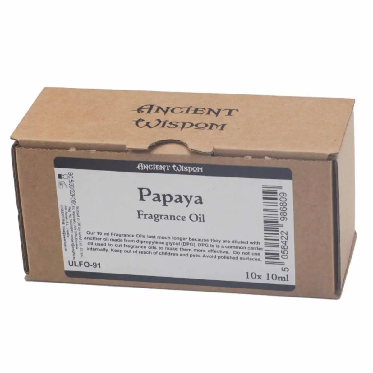 Ancient Wisdom doftolja papaya 10 ml omärkt - produktbild 8