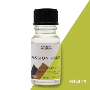 Flaska med Ancient Wisdom doftolja passionsfrukt 10 ml