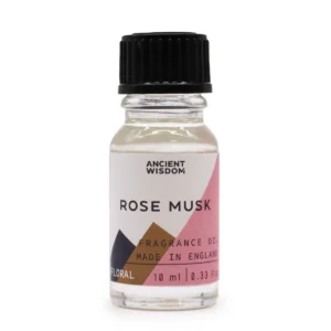 Ancient Wisdom doftolja ros och mysk 10 ml - produktbild 2