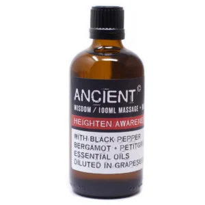 Ancient Wisdom Massage- och badolja Heighten Awareness 100 ml - produktbild 2